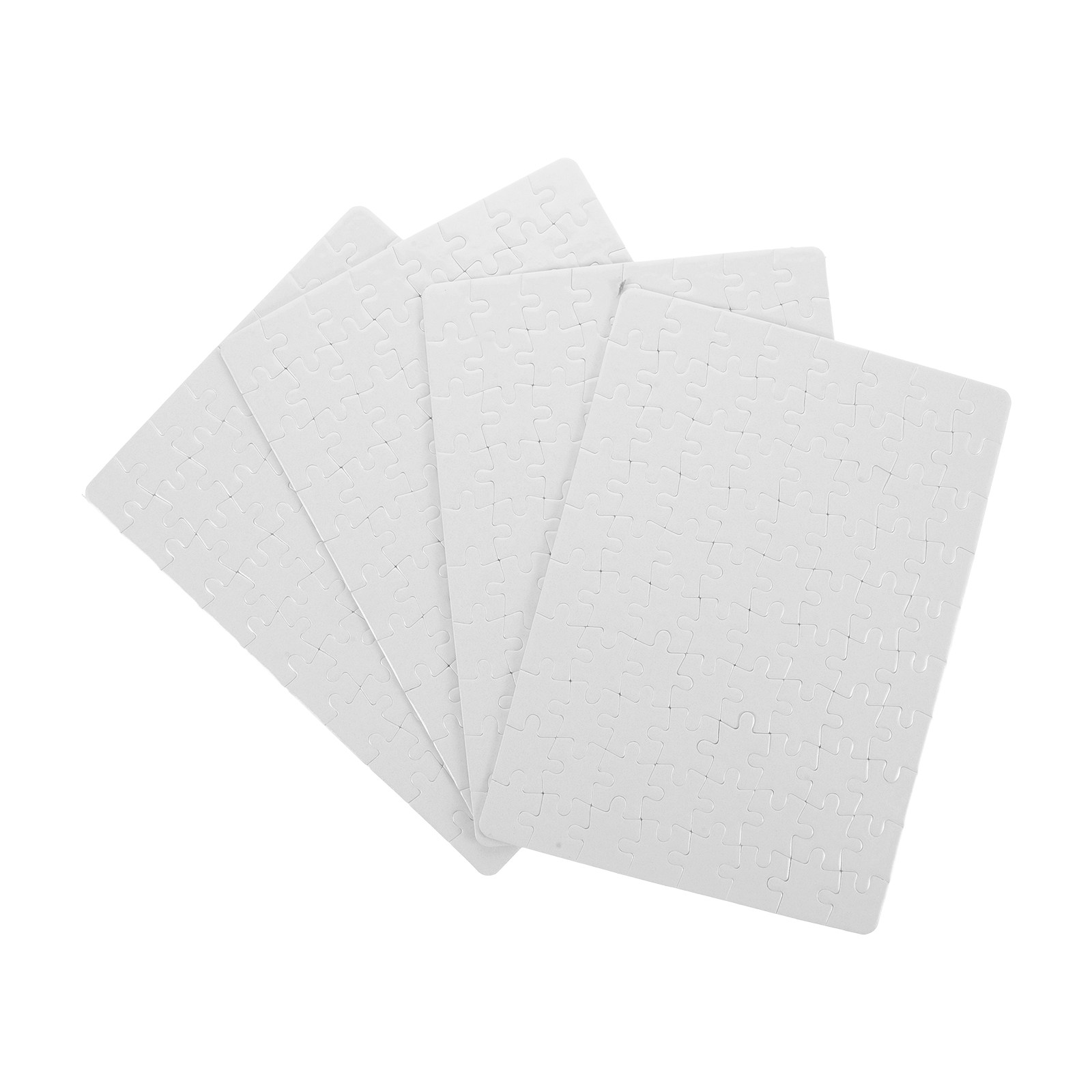 4Sheets Blank Puzzle Pieces fo - Puzzle Blank White ulasan dan harga