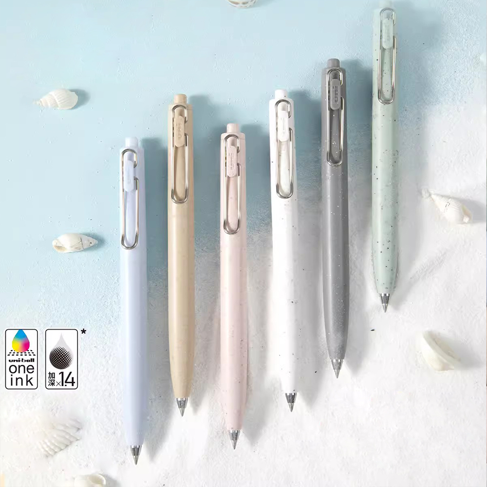 Japan UNI Gel Pen Earth Textur - Pentel Pen Energel ulasan dan harga