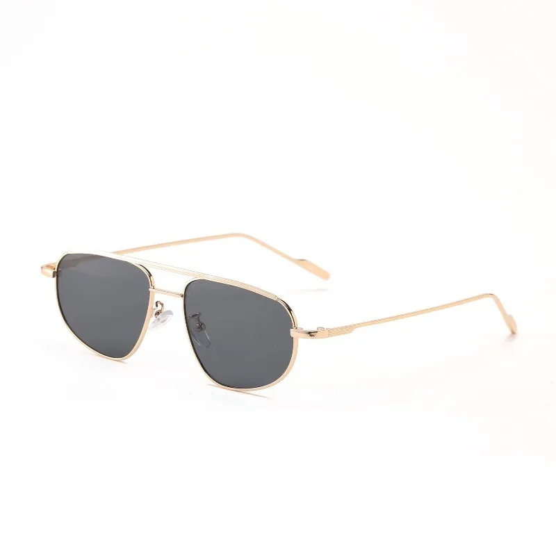 Men Sunglasses Metal Frame Squ - Metal Photo Panel ulasan dan harga