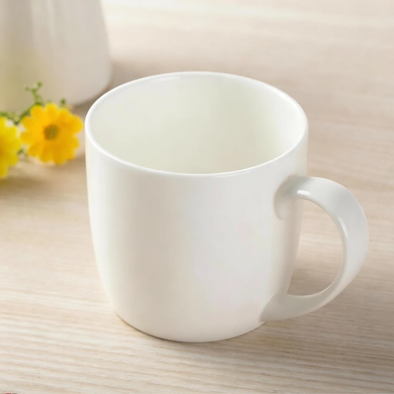 300ML, 3pcs/lot, plain white b - Sublimation Mug White ulasan dan harga